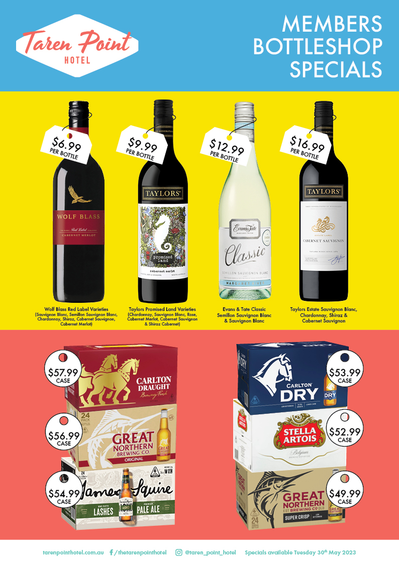 Bottle Shop Taren Point Hotel